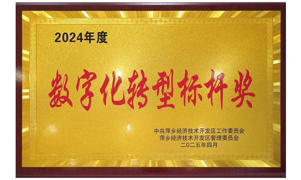 數(shù)字化轉型標桿獎